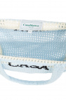 Casablanca BLUE Shopper bag with logo