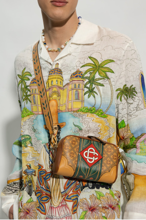 Casablanca Maiyet Sophie Leather Shoulder Bag