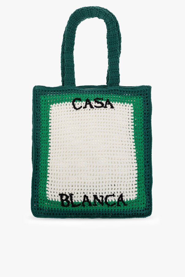 Casablanca Shopper bag main with logo