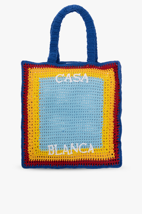 Casablanca Shopper YVES bag with logo
