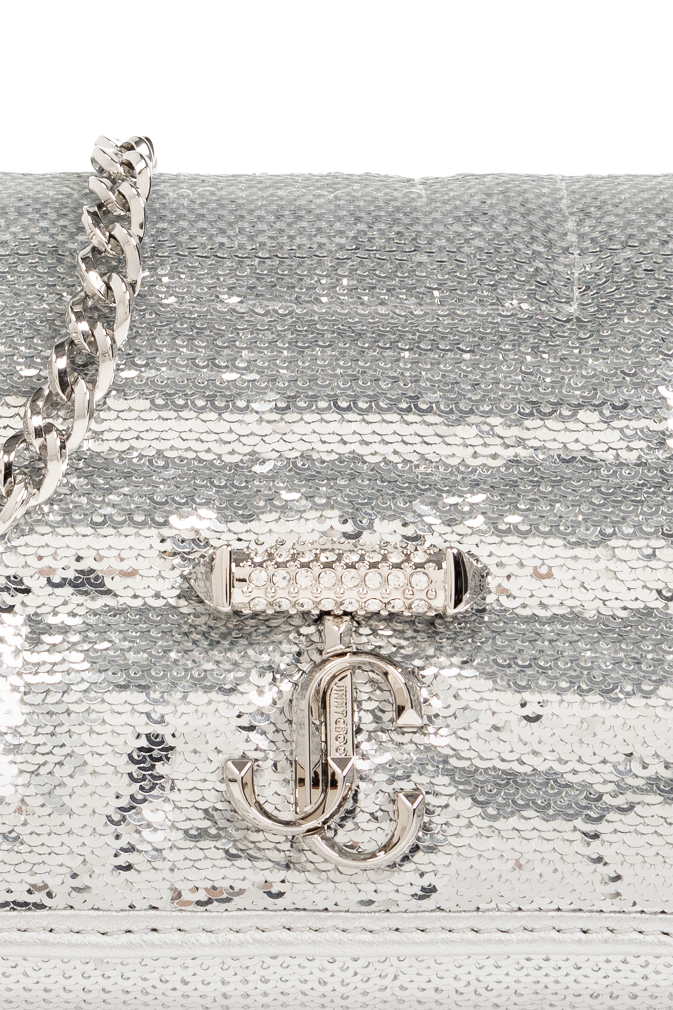 Jimmy Choo ‘Avenue’ wallet on chain