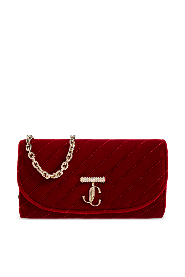 'Curve' clutch bag on chain od Jimmy Choo