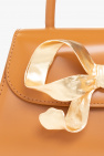 Self Portrait BROWN ‘The Bow Micro’ handbag