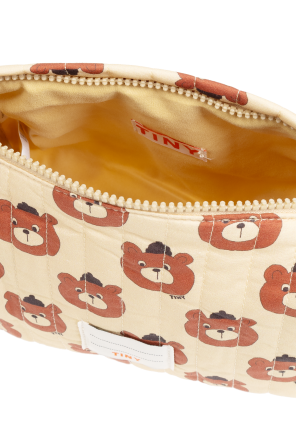 Tiny Cottons Cosmetic bag with bear motif