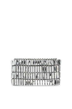 Self-Portrait Clutch con cristales brillantes