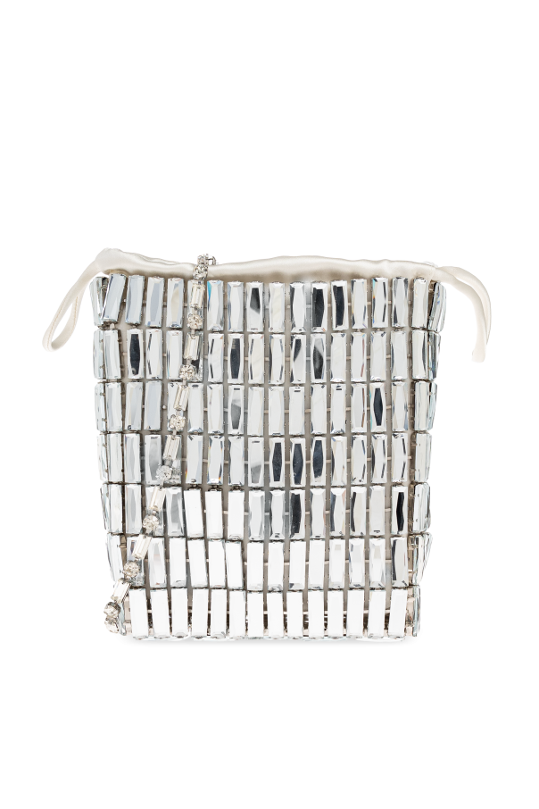 Shoulder bag with shimmering crystals, zdjęcie 1 Shoulder bag with shimmering crystals od Self-Portrait