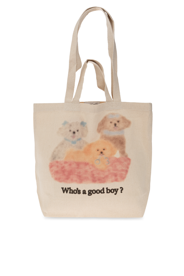 Bag with colorful print od CARNE BOLLENTE