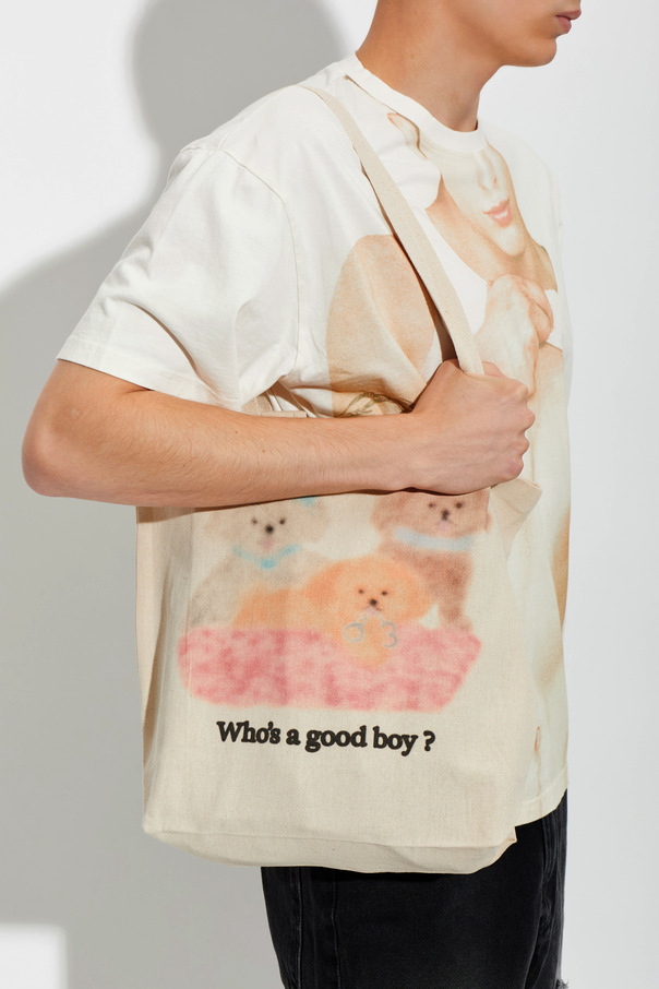 CARNE BOLLENTE Bag with colorful print