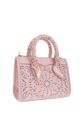 Amiri Bolso de mano "Bandana Triangle Micro"