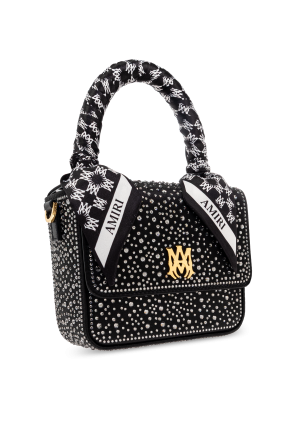 Amiri Handbag with shimmering crystals
