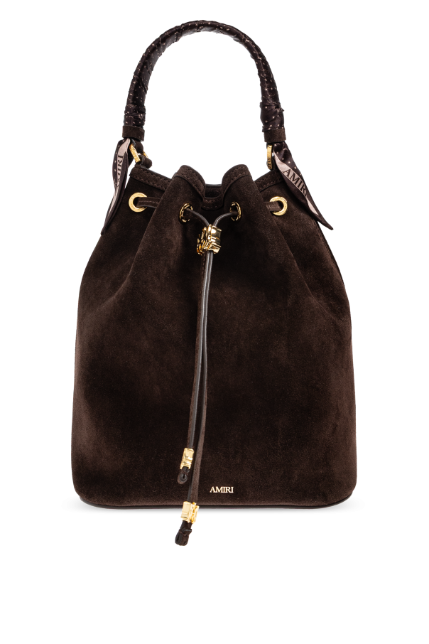 Suede handbag od Amiri