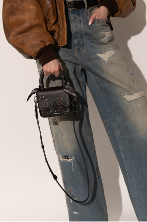 Bolso de mano `ma stud micro` od Amiri