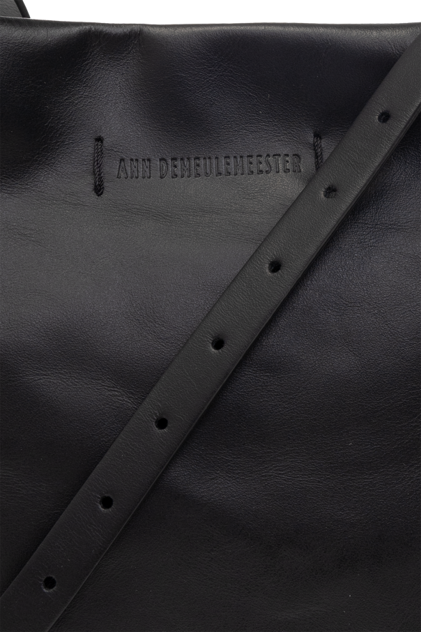 Ann Demeulemeester single-chamber bag with two-way zipper