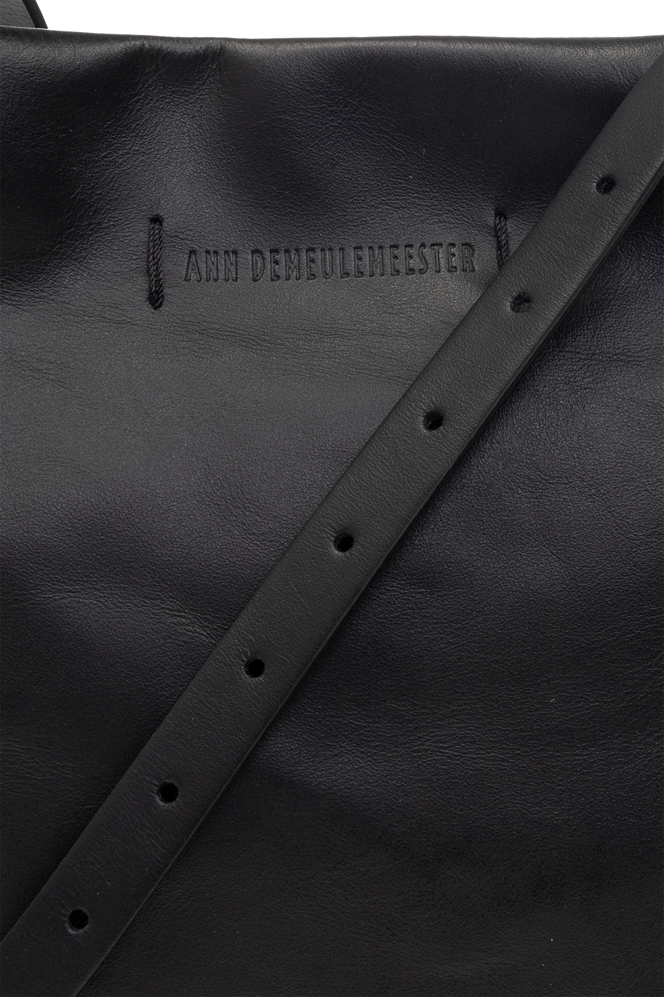 Ann Demeulemeester PINKO tweed chain-strap shoulder bag Top Blu