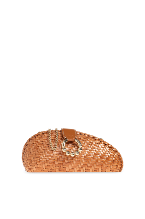 Cartera de mano con logo