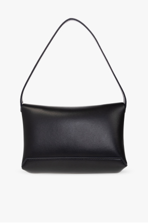 Victoria Beckham Black Grained Cowhide Leather Tote Bag