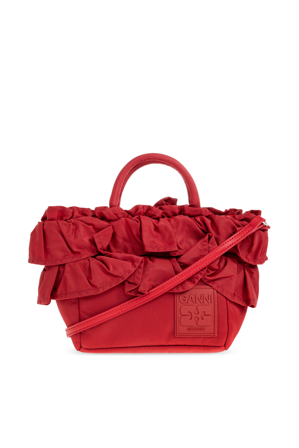 Handbag with logo od Ganni