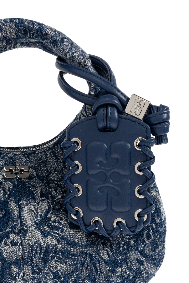 Ganni Mala de mão com padrão floral