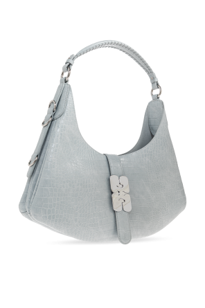 Ganni Schultertasche aus Eco-Leder