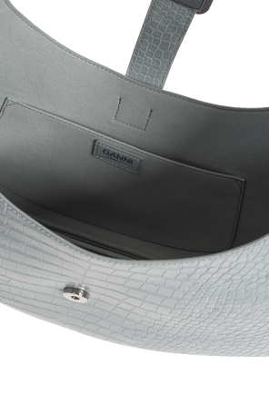 Ganni Schultertasche aus Eco-Leder