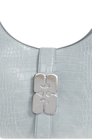 Ganni Schultertasche aus Eco-Leder