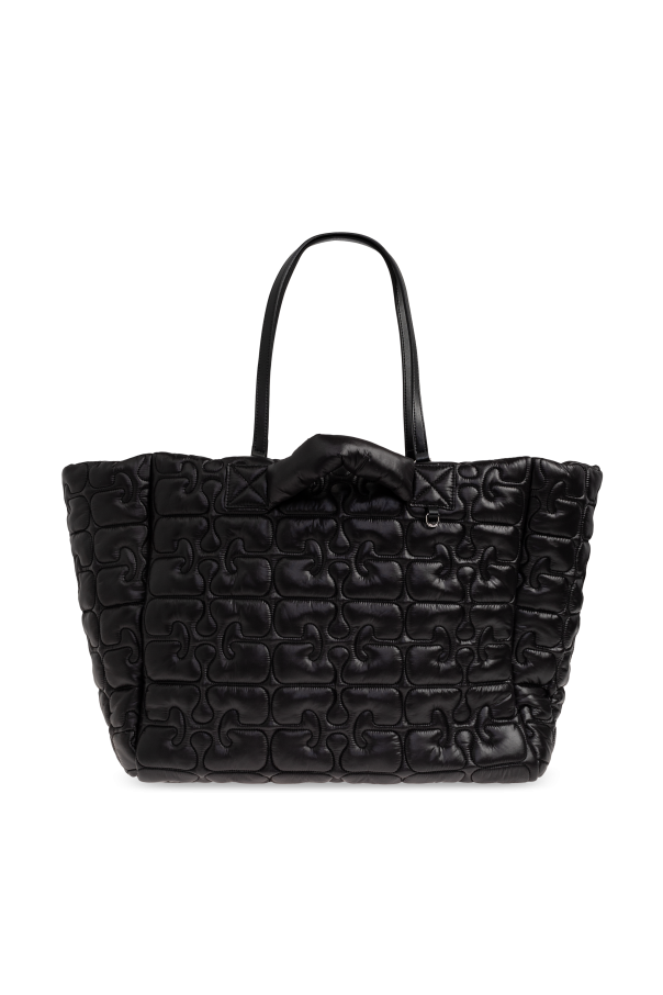 Quilted shopper bag od Ganni