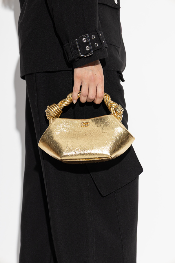 Ganni Mala de mão em pele ecológica