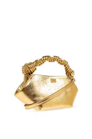 Ganni Mala de mão em pele ecológica