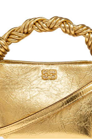 Ganni Mala de mão em pele ecológica