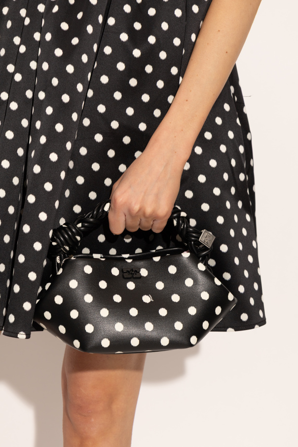 Ganni Torba do ręki z eco skóry