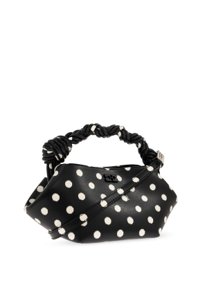 Ganni Torba do ręki z eco skóry