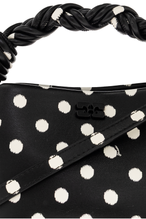 Ganni Torba do ręki z eco skóry