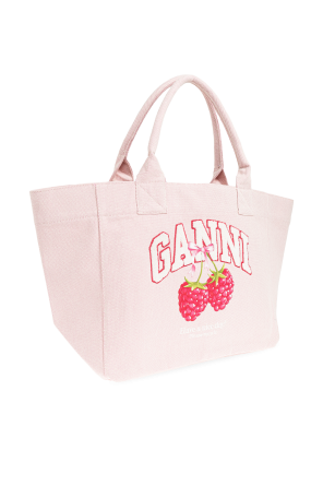 Ganni Shopper bag with logo