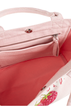 Ganni Shopper bag with logo