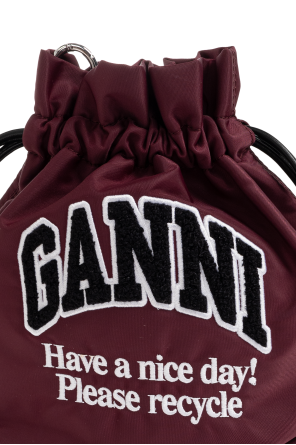 Ganni Torba z wyszytym logo