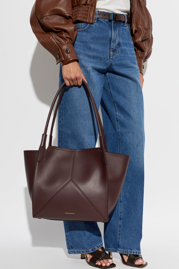 Victoria Beckham Leather bag with logo