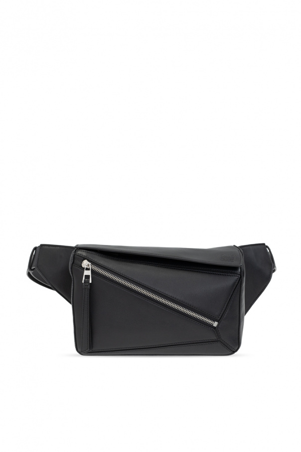 LOEWE Puzzle Small Leather Belt Bag for Men