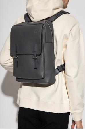 ‘military’ leather backpack od Loewe