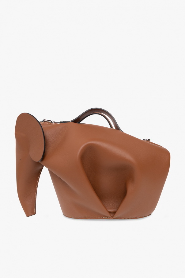 Brown 'Elephant Large' shoulder bag Loewe - Vitkac HK