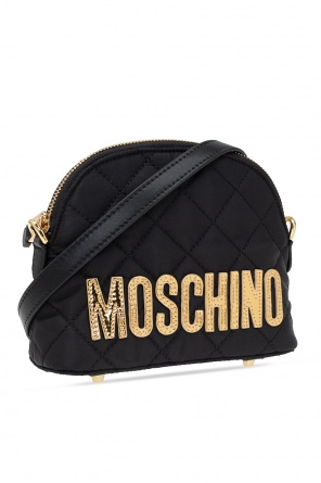 Moschino mini Downtown logo patch backpack