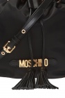 Moschino vinyl crossbody bag