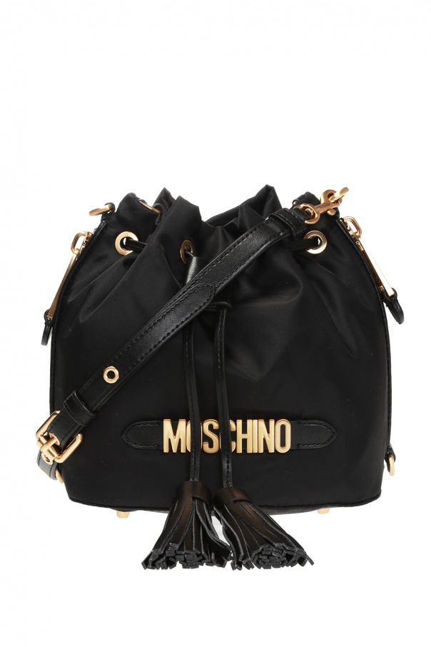 Moschino Branded shoulder taylor bag