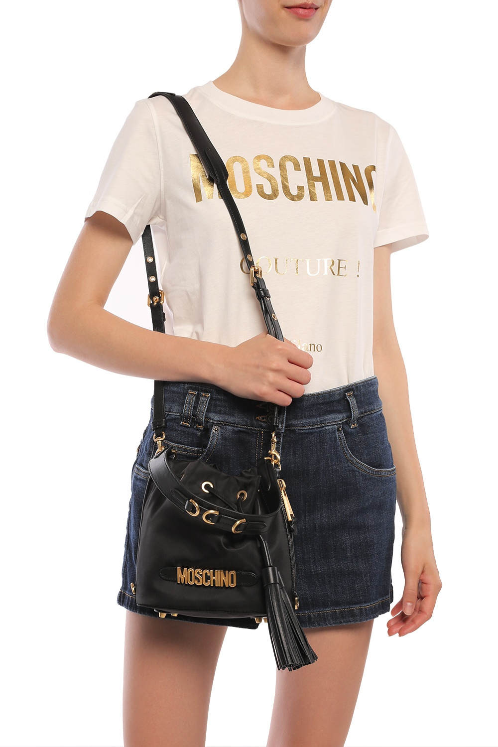 Moschino buy nike backpack with side pockets