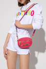 Moschino Ella woven beach bag