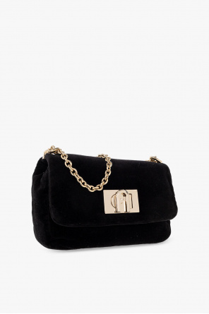 Furla ‘1927 Mini’ velvet shoulder bag