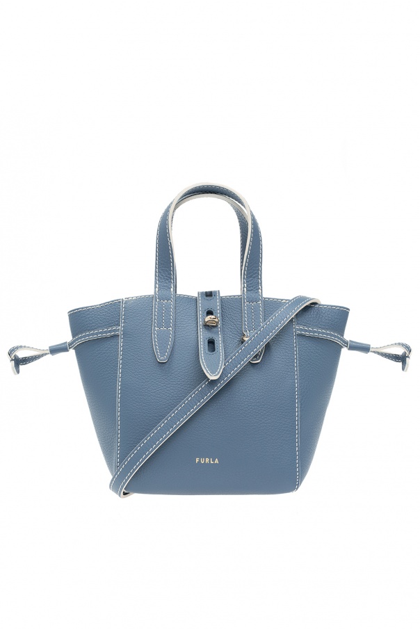 Furla 'embroidered logo shoulder bag