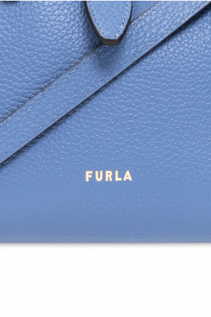 Furla ‘Net Mini’ shoulder textured-leather bag