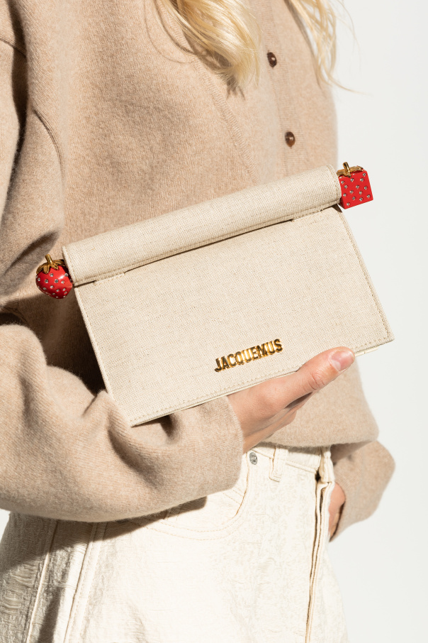 Jacquemus Clutch „Le Petite Pochette Rond Carre”