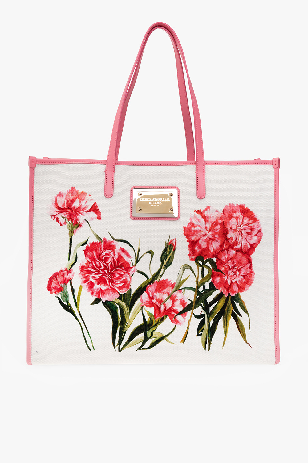 Dolce & Gabbana Shopper bag with floral motif