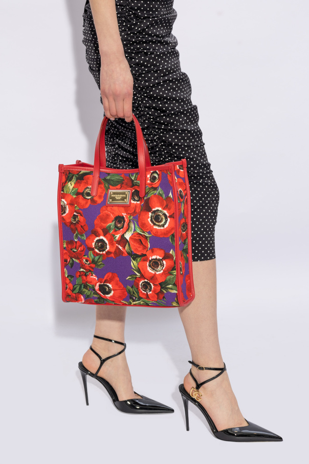 Dolce & Gabbana Torba z motywem kwiatowym typu ‘shopper’